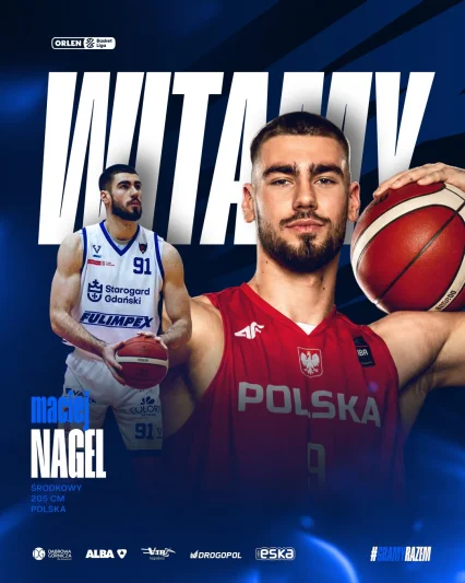Koszykówka w woj. śląskim: Maciej Nagel nowym zawodnikiem MKS-u Dąbrowa Górnicza!
