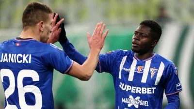 Górnik Zabrze w ćwierćfinale Pucharu Polski. Znakomity występ drużyny Michała Gašparíka w Gdańsku