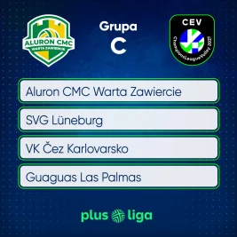 Liga Mistrzów 2026/2027: Aluron CMC Warta Zawiercie poznała rywali! [TERMINARZ]